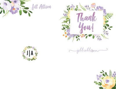 Floral Stationery
