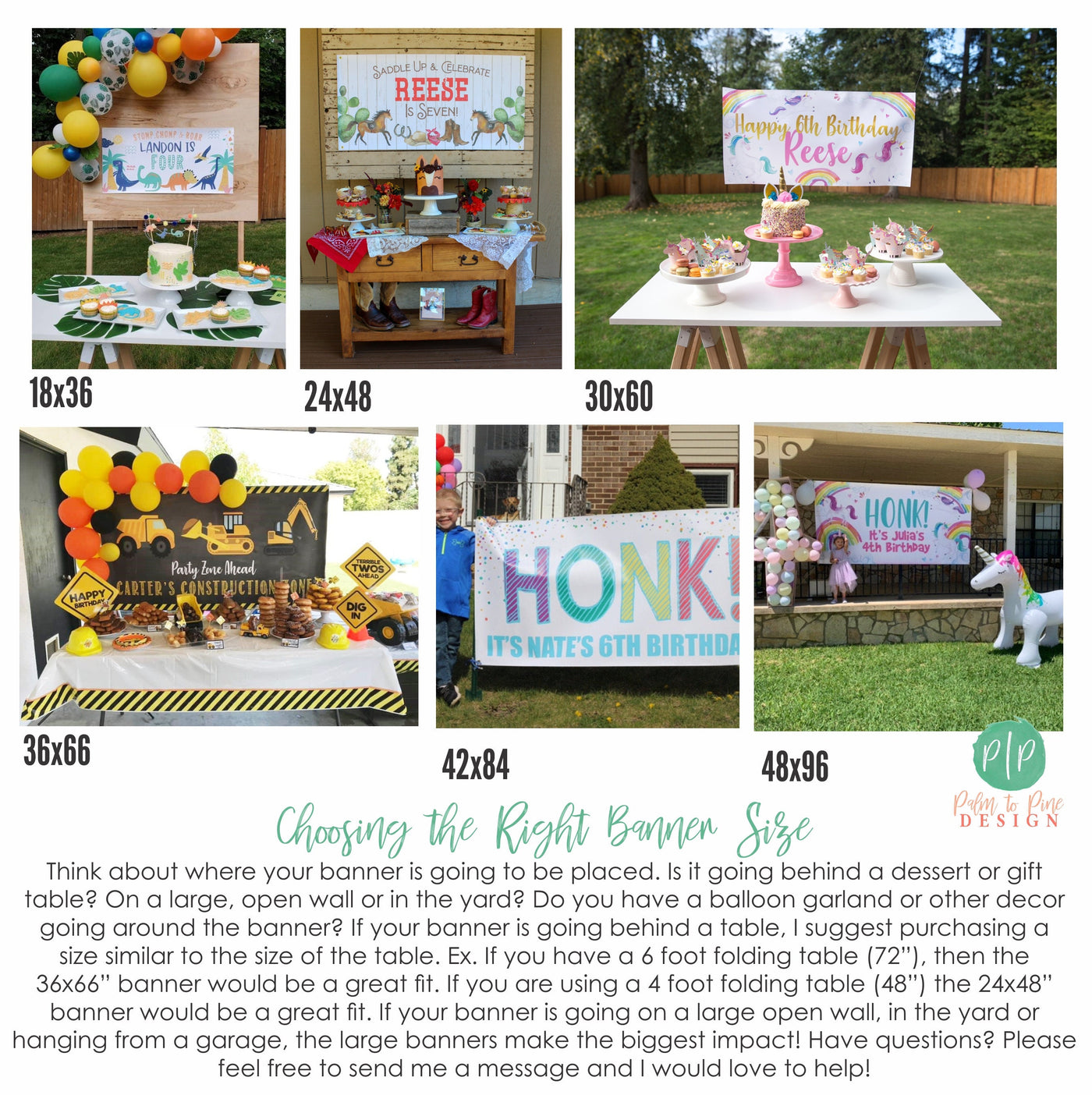 Tie Dye Happy birthday banner