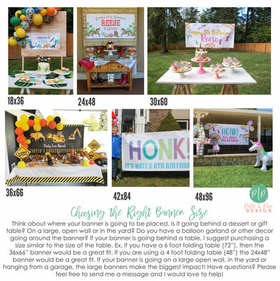 Pumpkin Baby Shower Banner