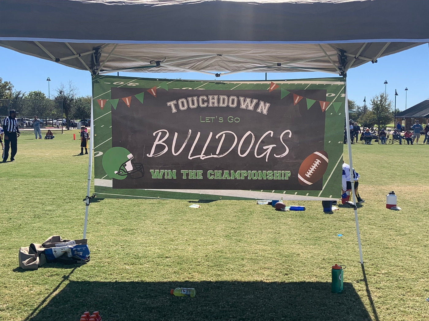 Football Birthday Banner