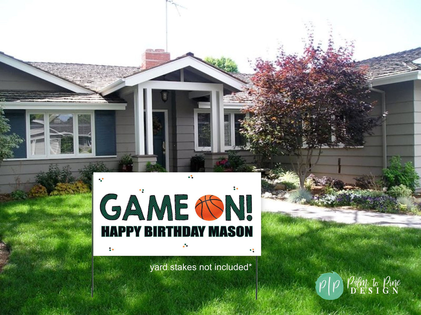 Happy Birthday Yard Sign