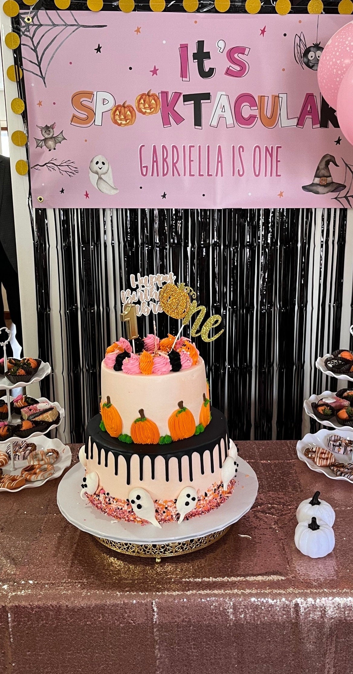 Halloween Birthday Banner