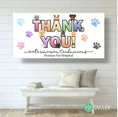 Veterinary Appreciation Banner