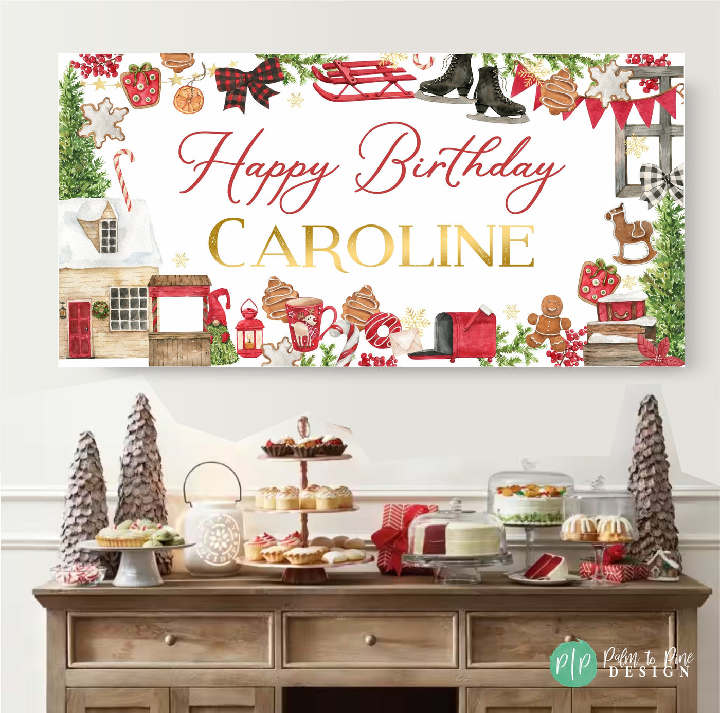 Christmas Personalized Banner