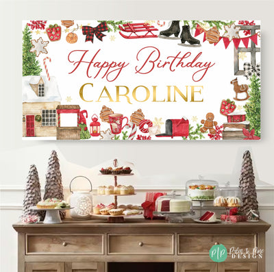 Christmas Personalized Banner