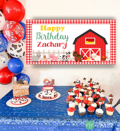 farm birthday party