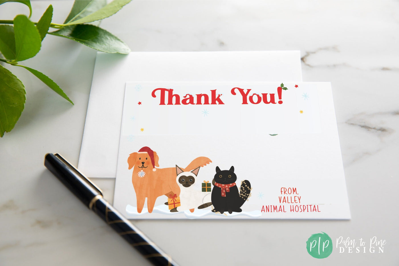 Holiday Gift for Animal Lovers, Veterinary Stationery Cards, Personalized Stationery Notes, Holiday Cat and Dog Gift, Custom Stationery Gift