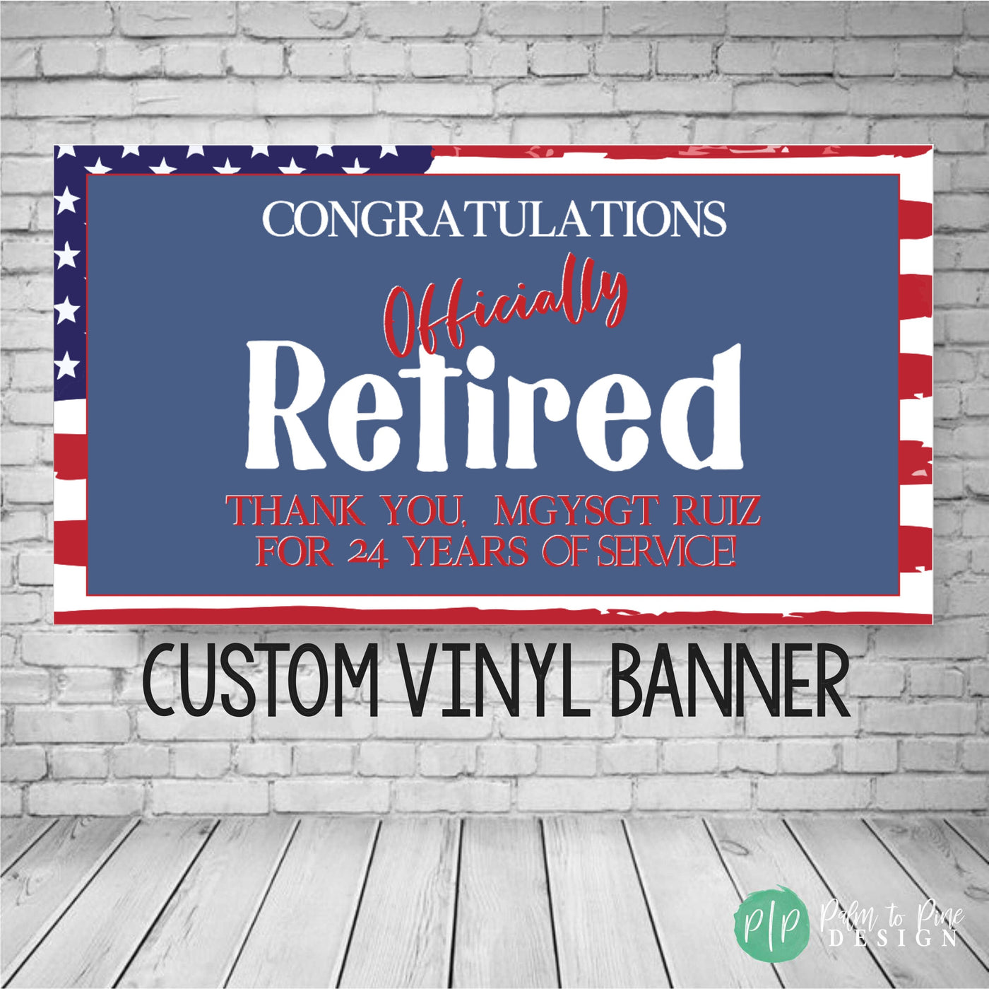 Marine Retirement Banner