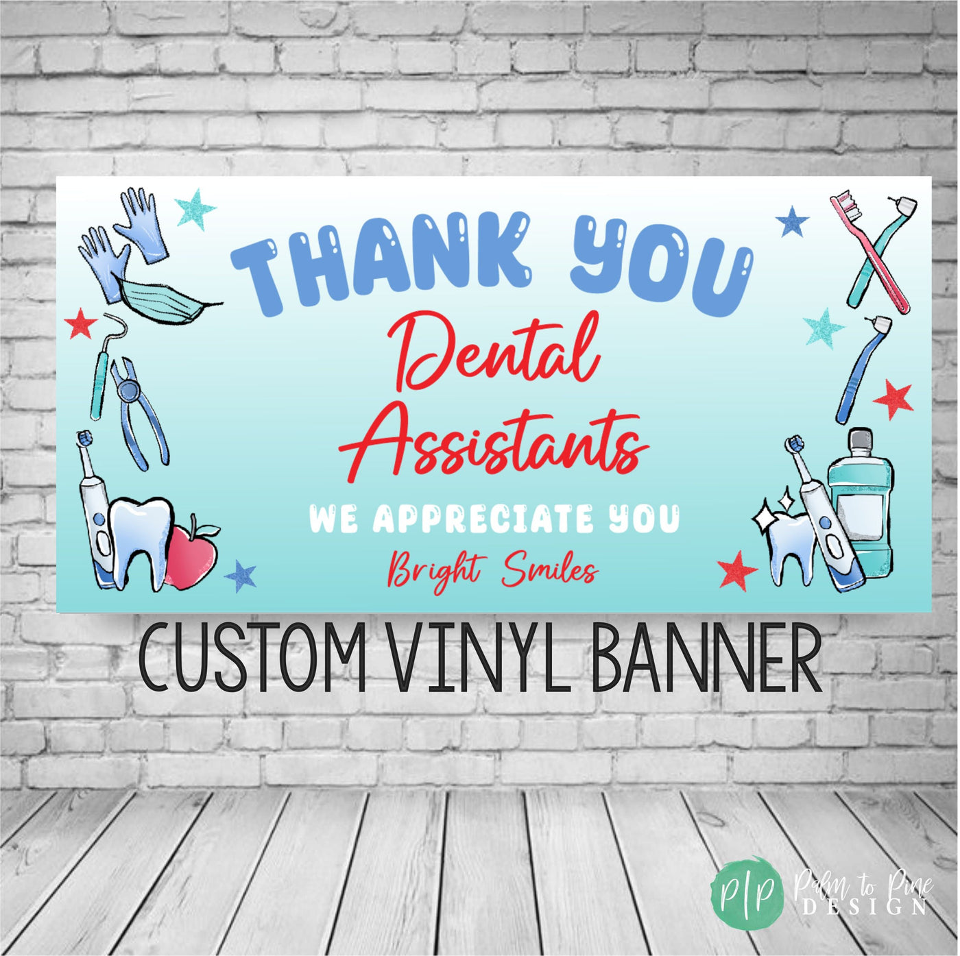 Dental Staff Appreciation Banner