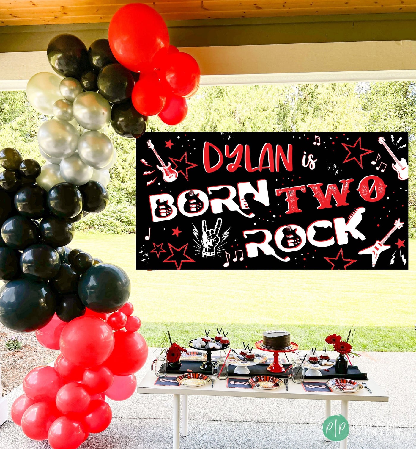 Born 2 Rock Banner