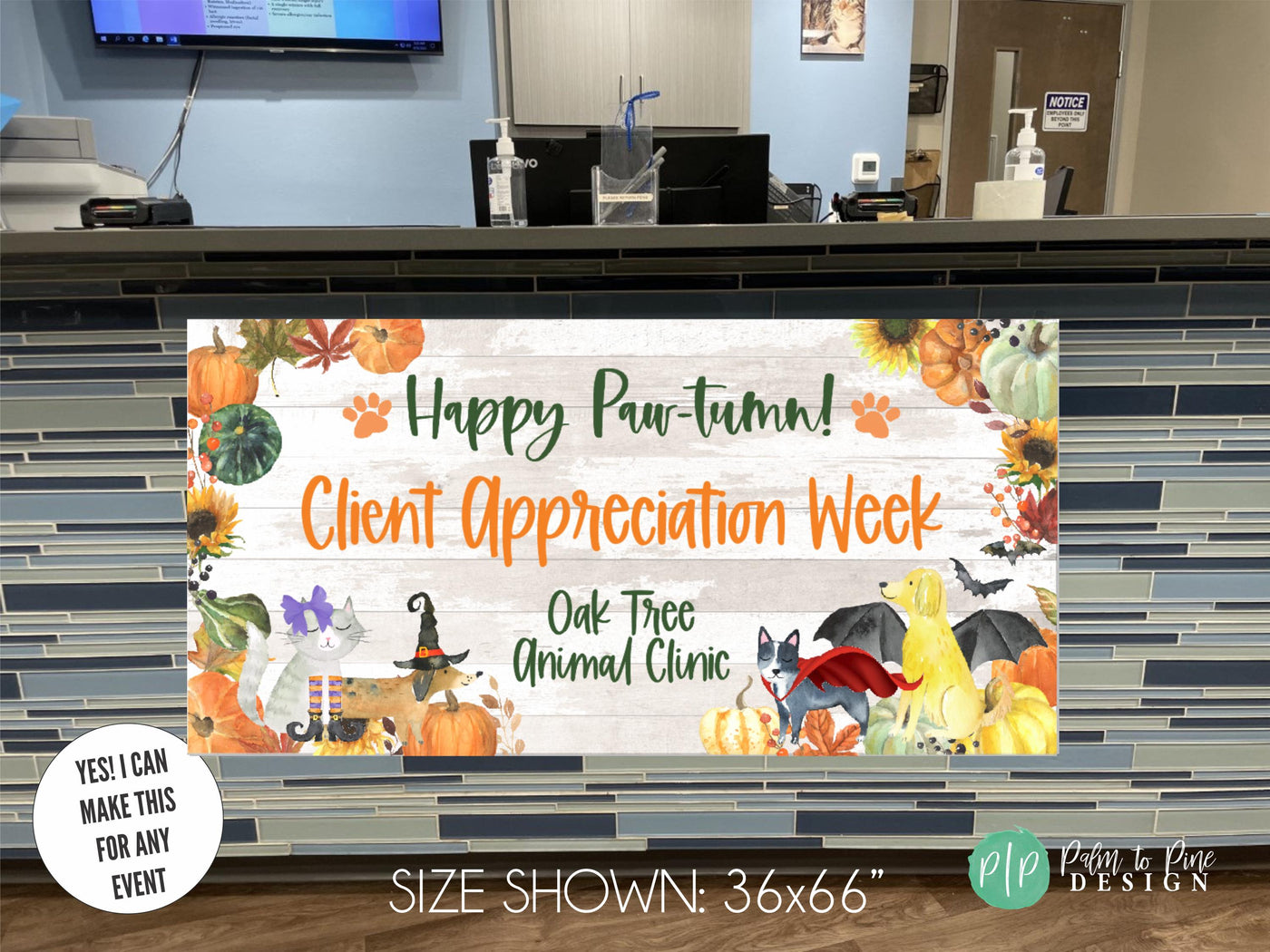 Fall Veterinary Client Appreciation Week Banner