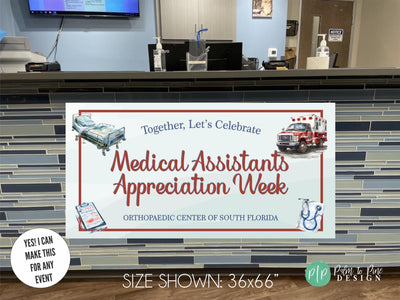 medical assistant appreciaiton sign