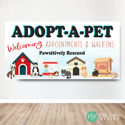 Adopt a Shelter Dog Month Banner