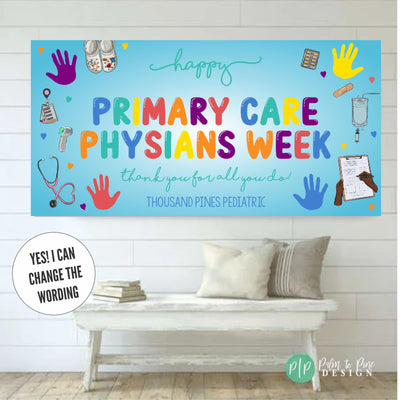 Pediatric Nurse Week Banner, Nurse Appreciation Week Decor, Custom Nurse Decor for Celebrations, Personalized Healthcare Nurse Week Sign