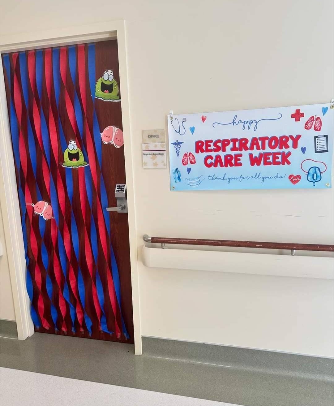Respiratory Care Week Appreciation Banner