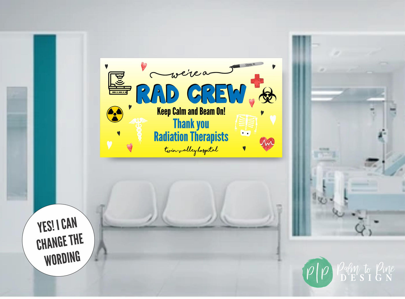 radiologic tech week appreciation banner for radiation therapists