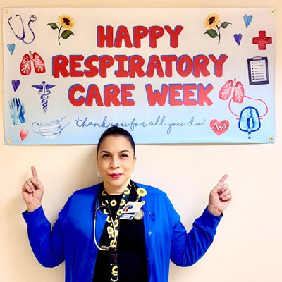 personalized respiratory care week banner