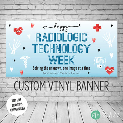 Radiology Technology Week Banner, Imaging Therapy appreciation, RAD Tech Week Sign, Radiology Technology Appreciation Decor, X-Ray tech Week