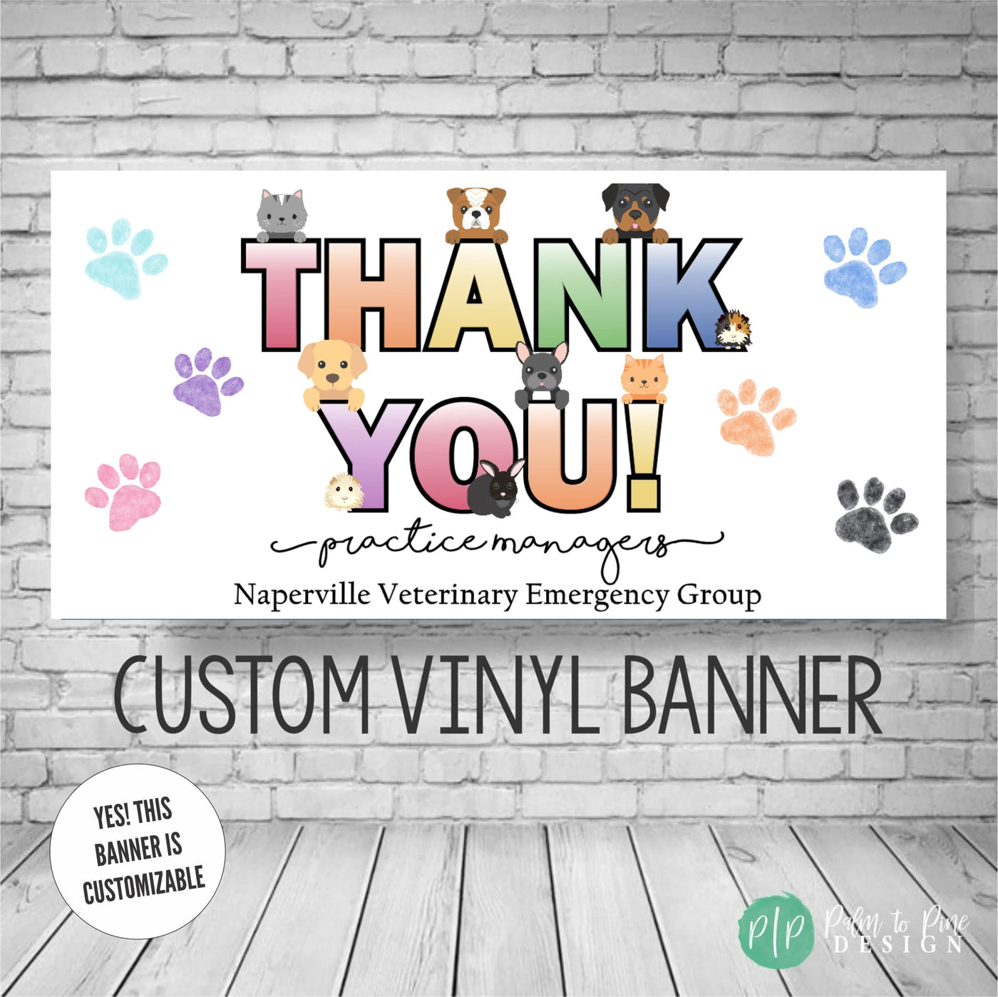 Veterinary Appreciation Banner