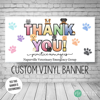 Veterinary Appreciation Banner