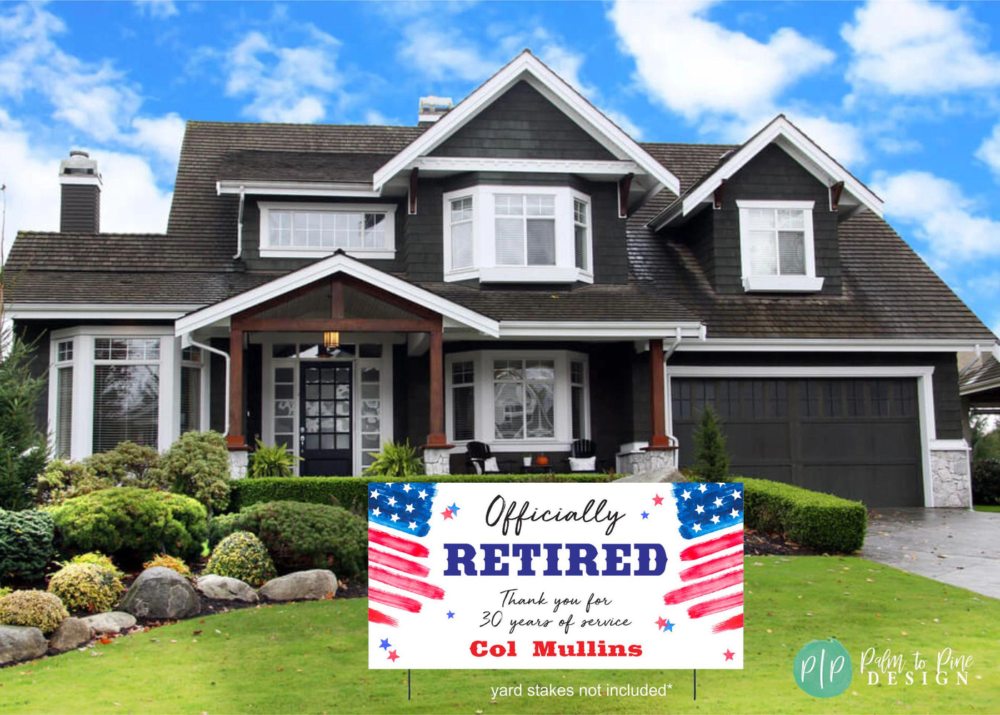 Military Retirement Banner, All branches retirement party decor, Personalized US Military Retirement Sign, Custom Military Retirement banner