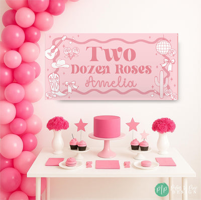 Two Dozen Roses Western Girls Birthday Party Ideas