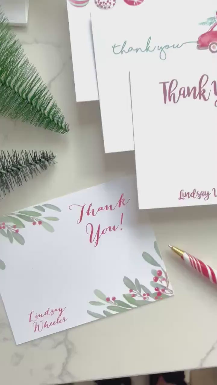 Personalized Thank You Cards