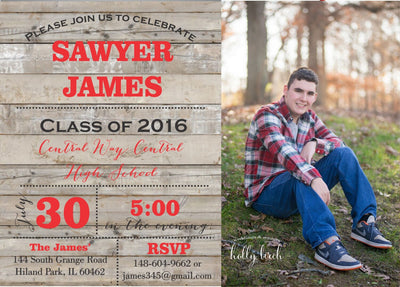 High School Graduation Party Invitation, Graduation Party Invitation, high school graduation party invitations, Graduation Announcement Male