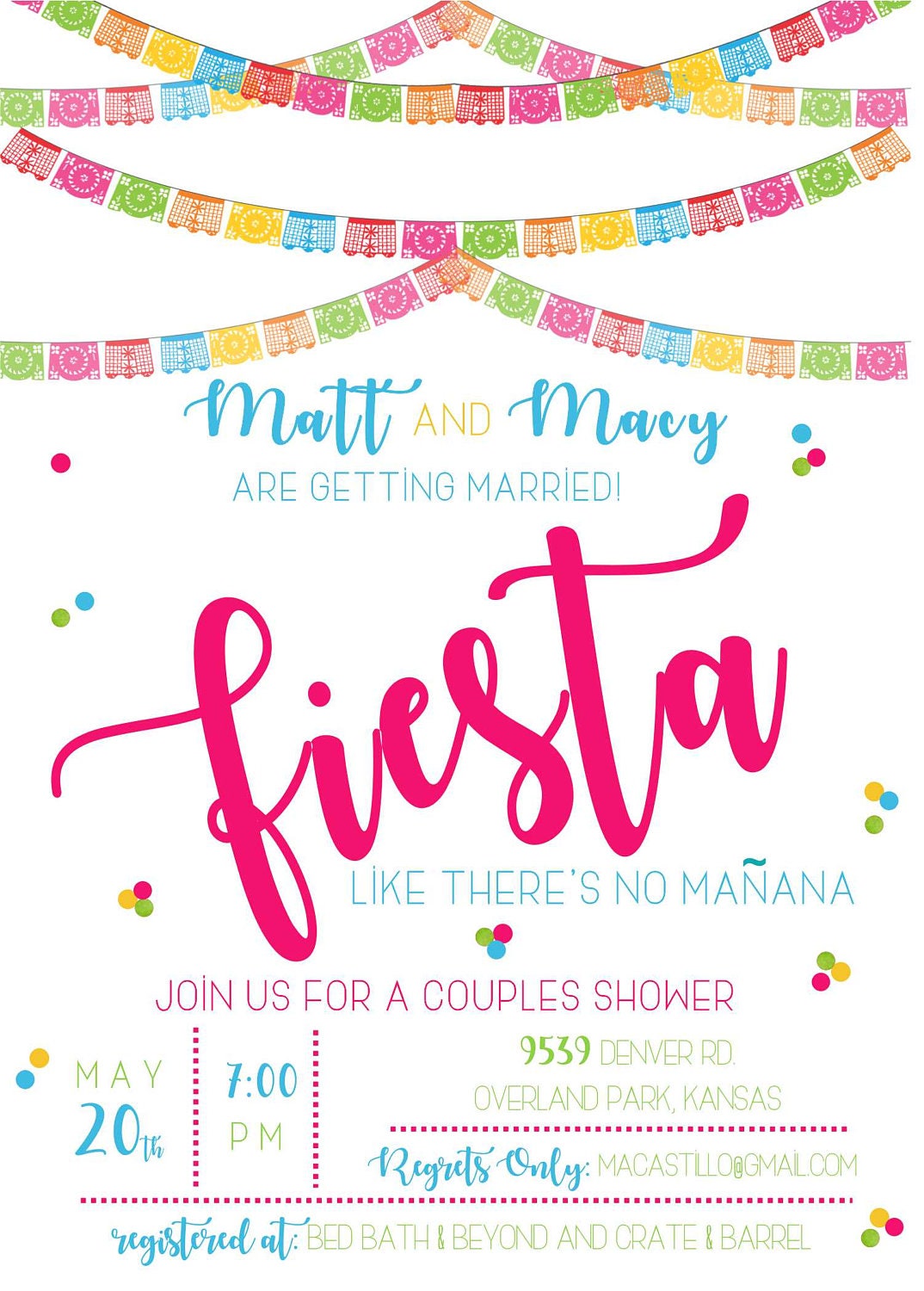 Fiesta like there's no manana Invitation, Taco Bout a Party Invite, Fiesta like there's no manana invite, Fiesta Birthday Invitation, Fiesta