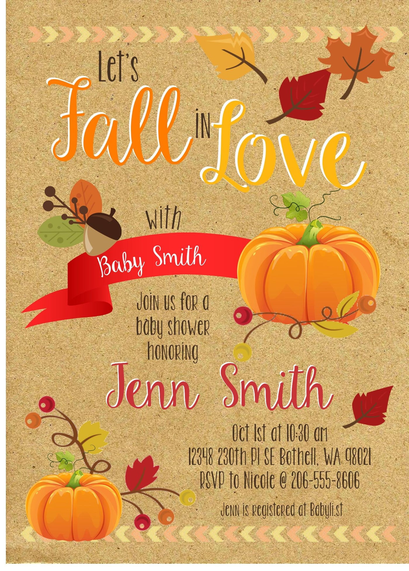 Fall Birthday Invitation,  Pumpkin Birthday Invite, Little Pumpkin Birthday Invite, Pumpkin Patch Party, Fall Harvest Party Invitation, Boy