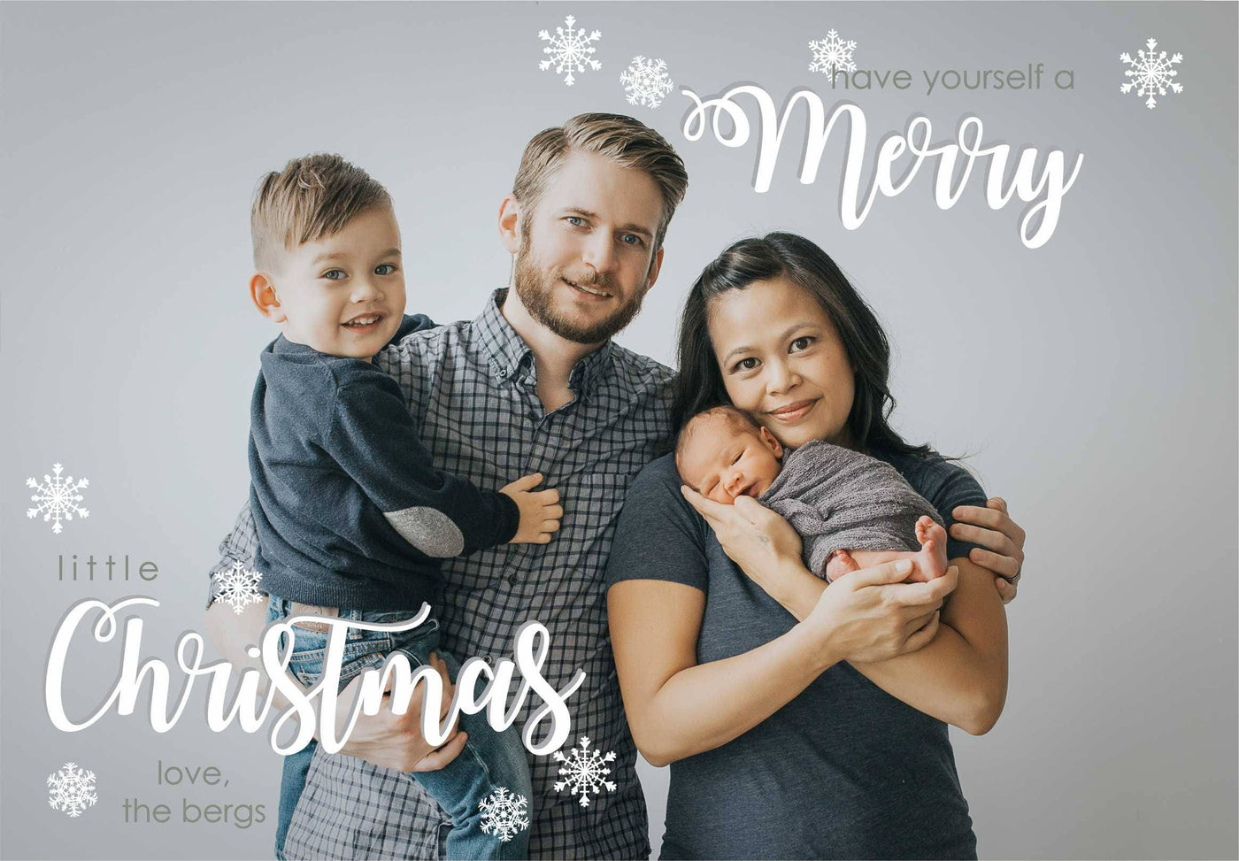 Family Photo Christmas Card