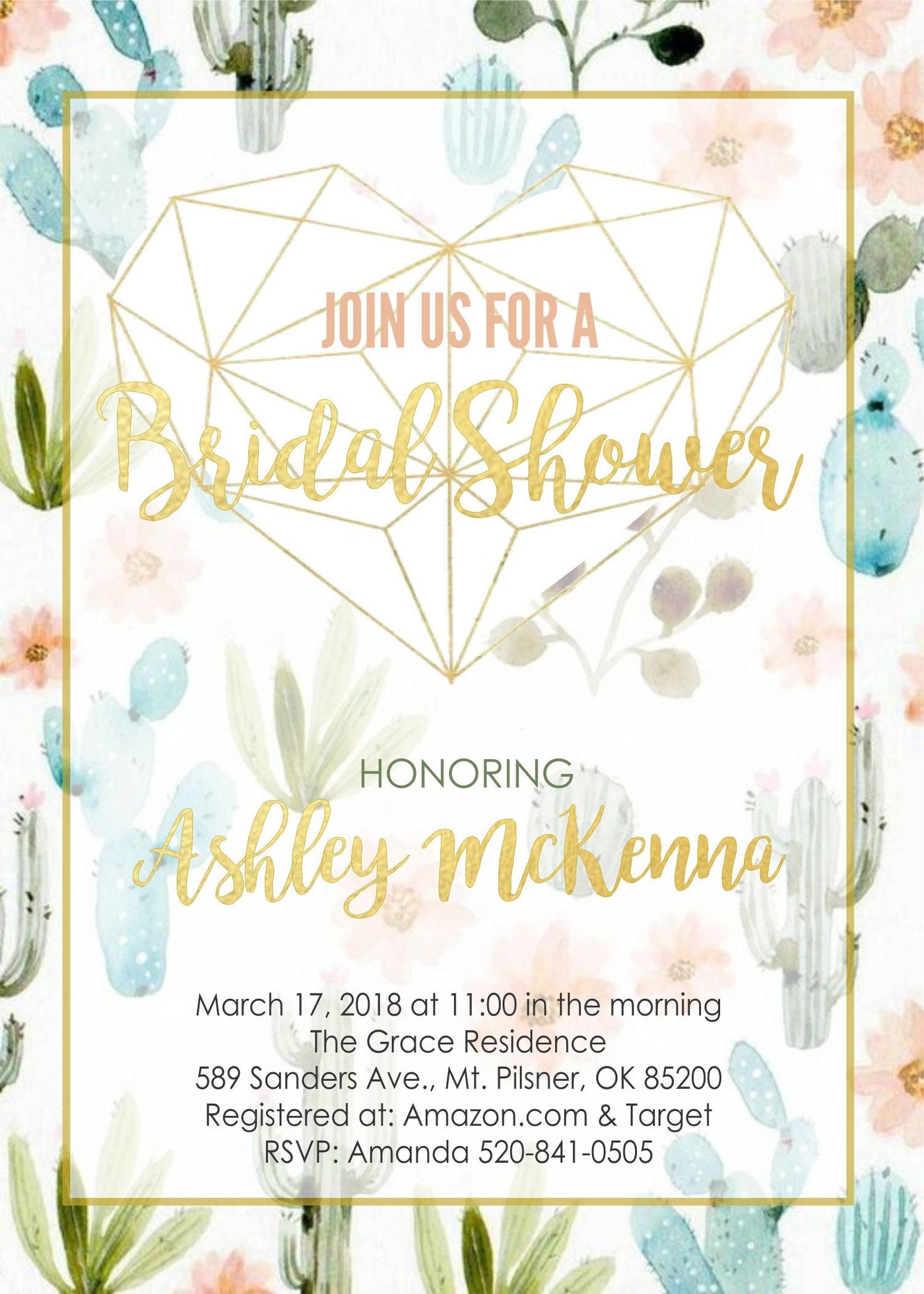 Bridal Shower Invite