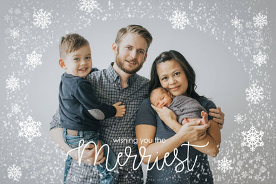 Family Photo Christmas Card