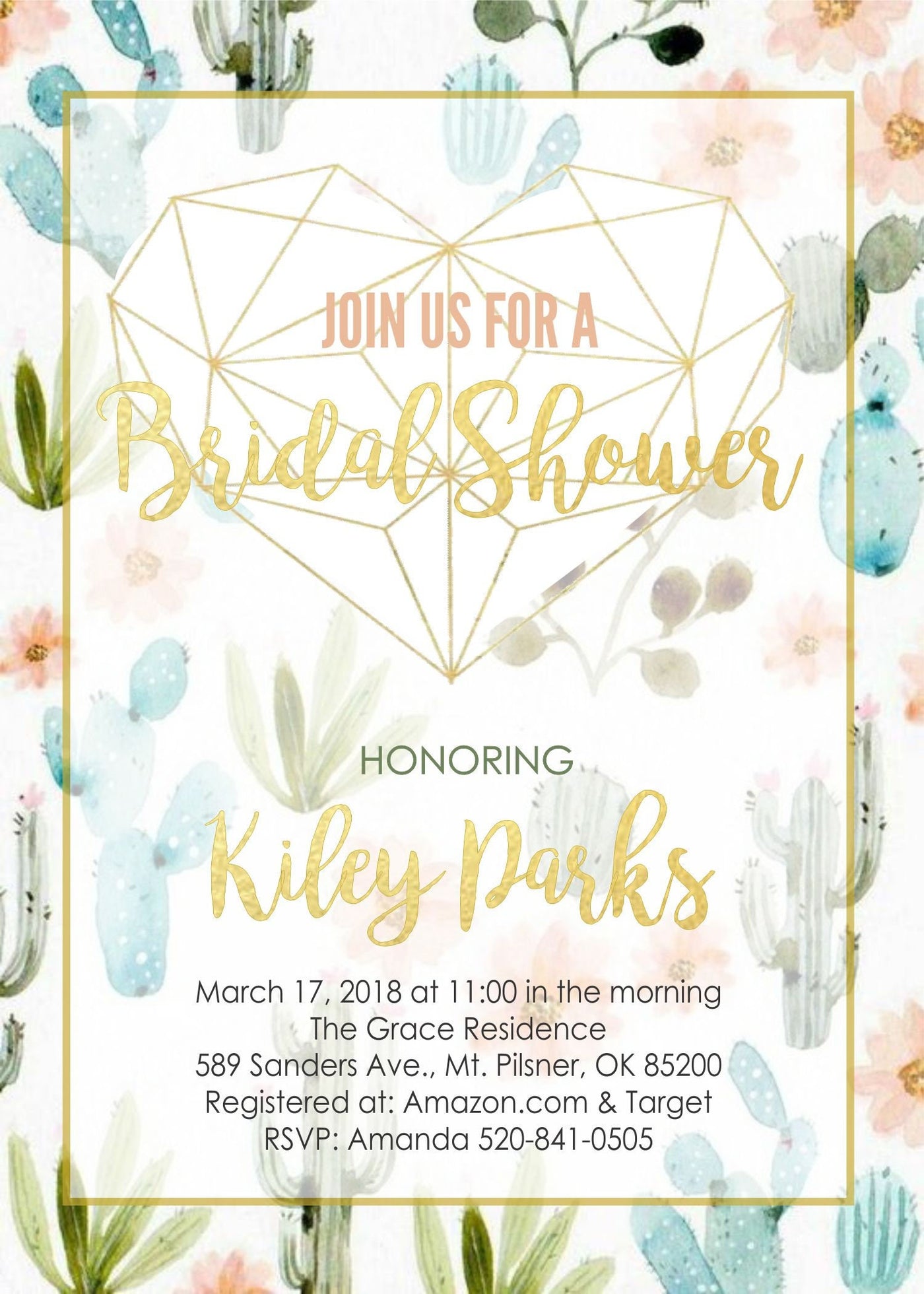 Bridal Shower Invite