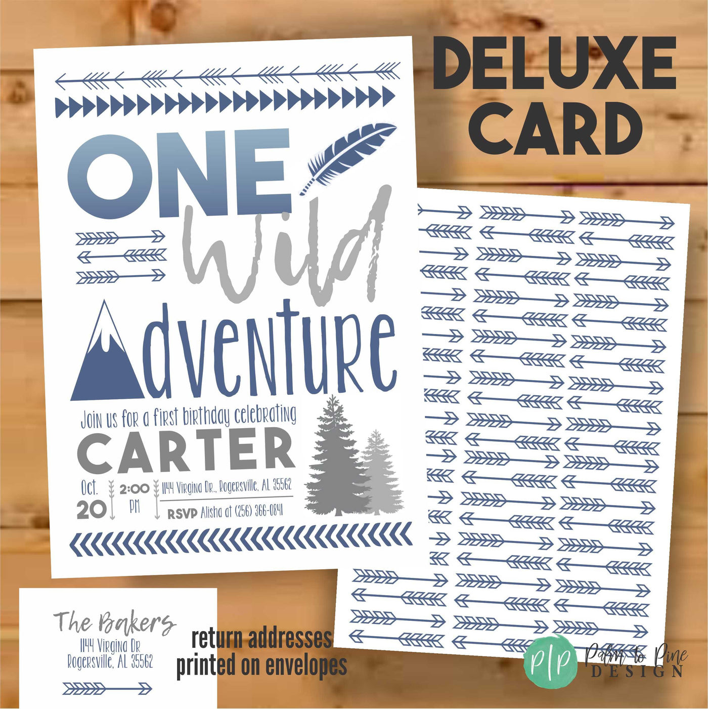 wild one birthday Invite, wild and one, adventure awaits Birthday Invitation, mountains, arrows, tribal, boy first birthday invite, wild one