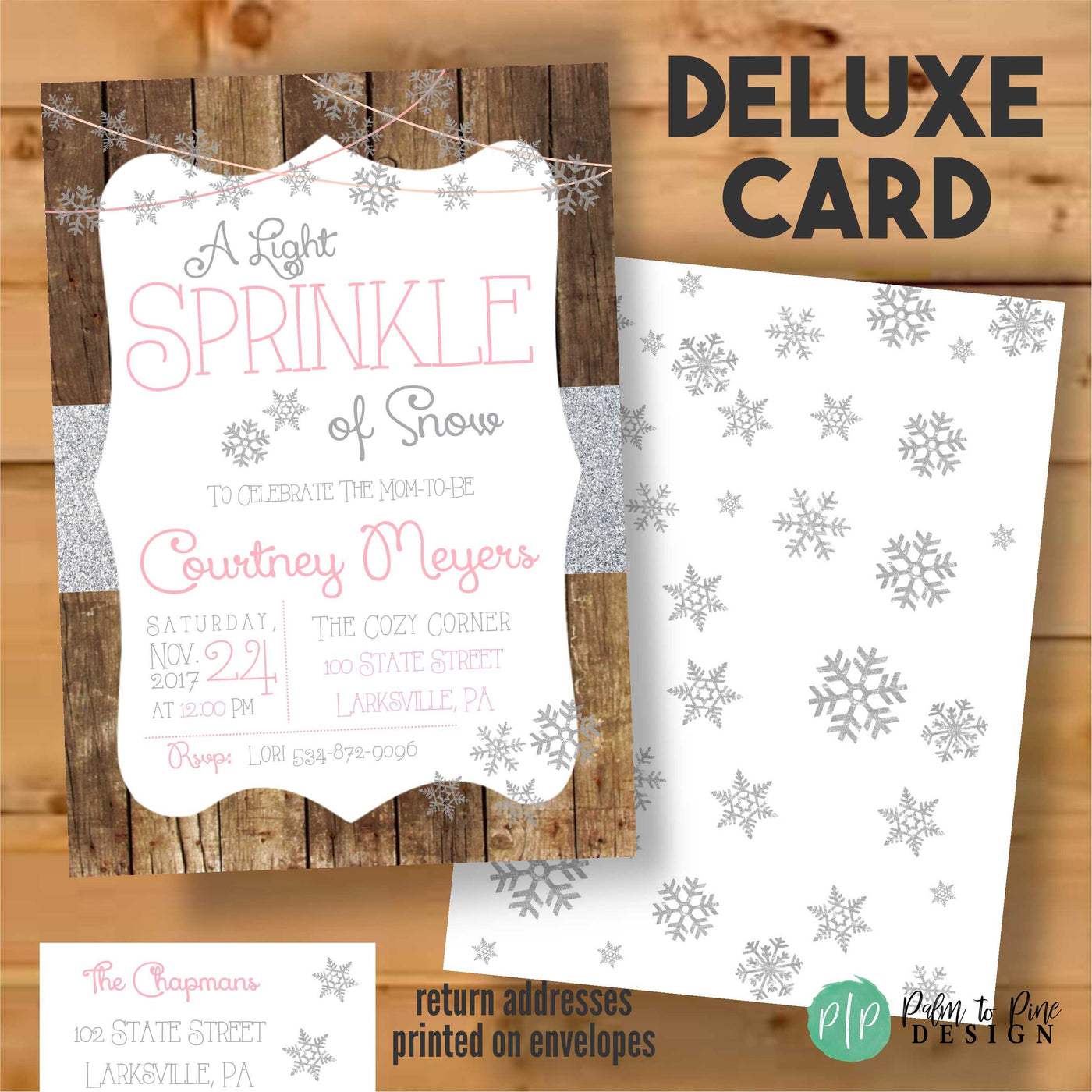 Oh Baby It's Cold Outside Baby Shower Invite