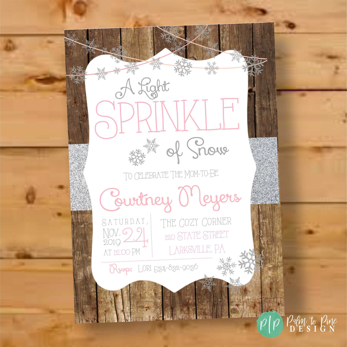 Oh Baby It's Cold Outside Baby Shower Invite