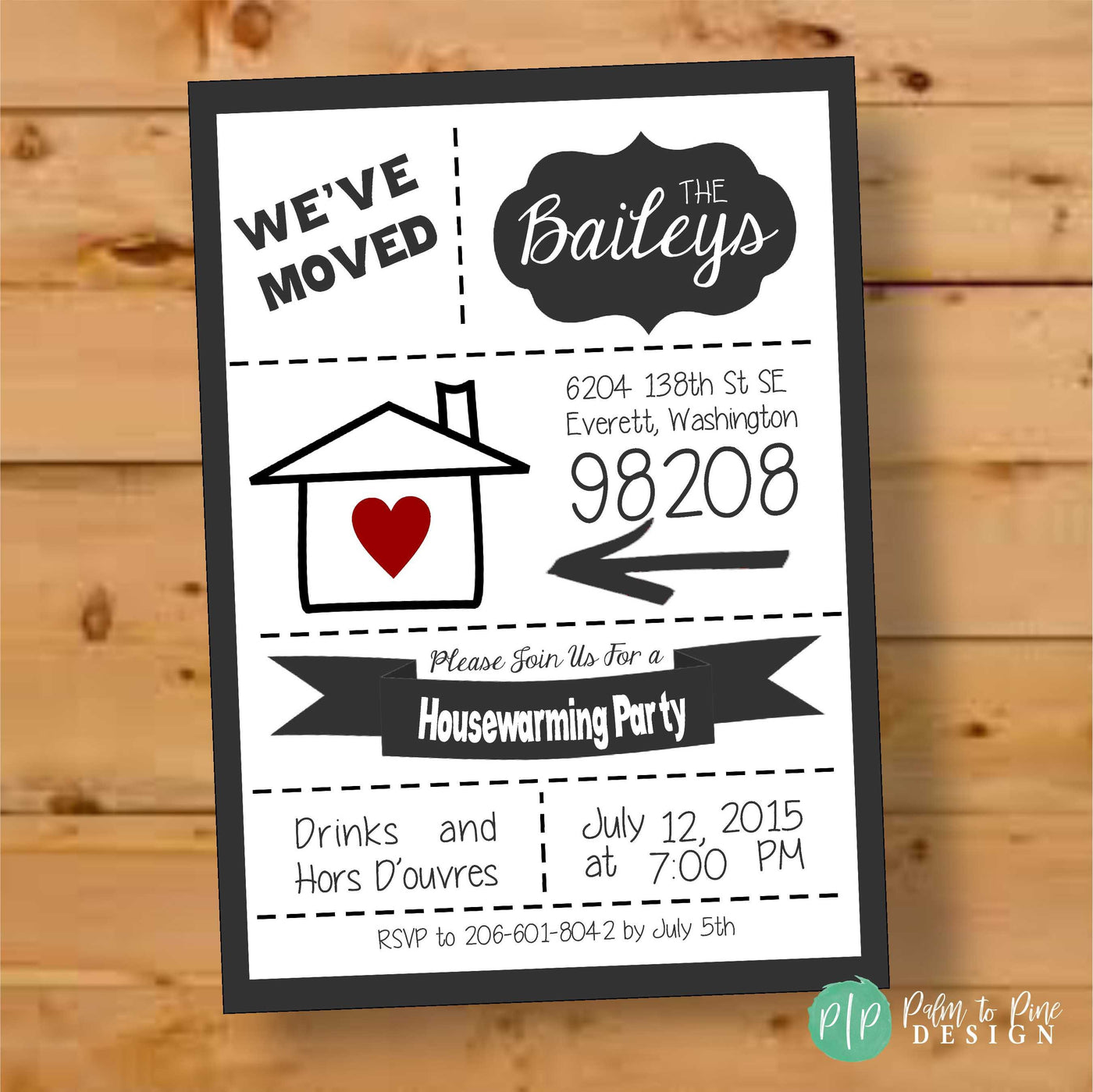 Housewarming Invitation, Housewarming Invite, Housewarming Party, Home Sweet Home, New Home Announcement, Housewarming Party Invite, Chalk