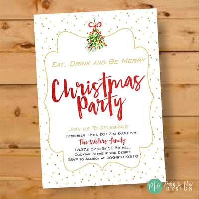 Christmas Party Invite