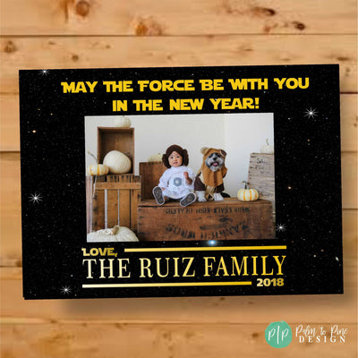 Sci-Fi New Years Card