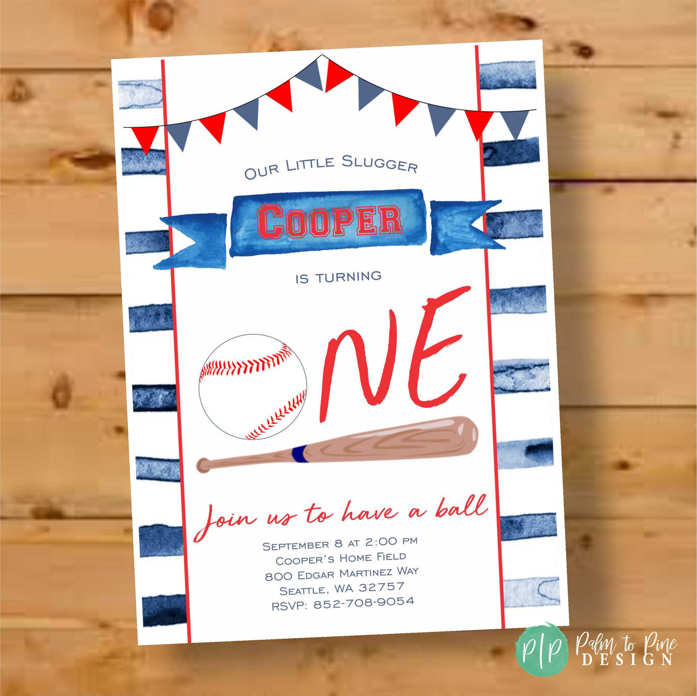 First Birthday Invitation, Baseball Invitation, Baseball Invite, Baseball Birthday Invite, Baseball 2nd Birthday, Baseball First Birthday