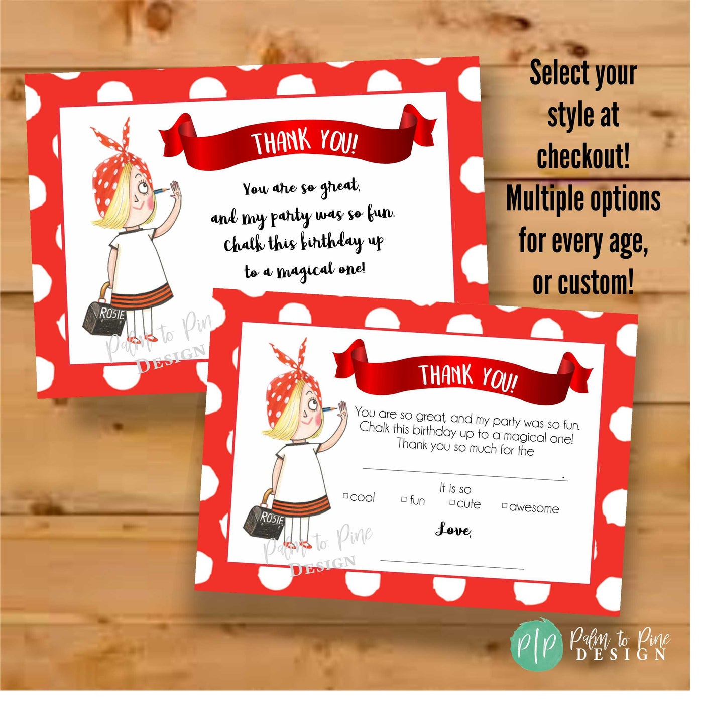 Rosie Revere Party Birthday Banner