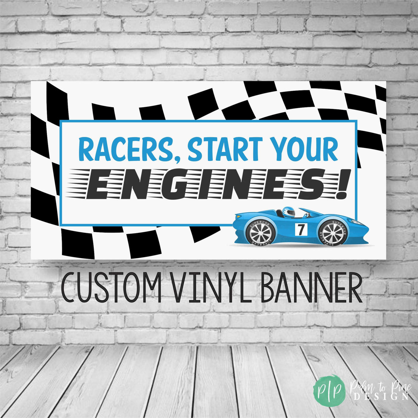 Racecar Birthday Banner, Race Car Party Decor, Hot Wheels Birthday Party, Car Party Decorations, Race Car Checkered Flag Banner, Boy Party