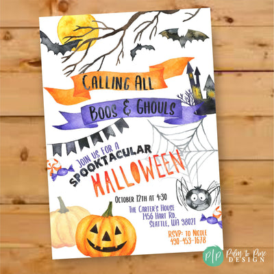 Halloween Party Invite