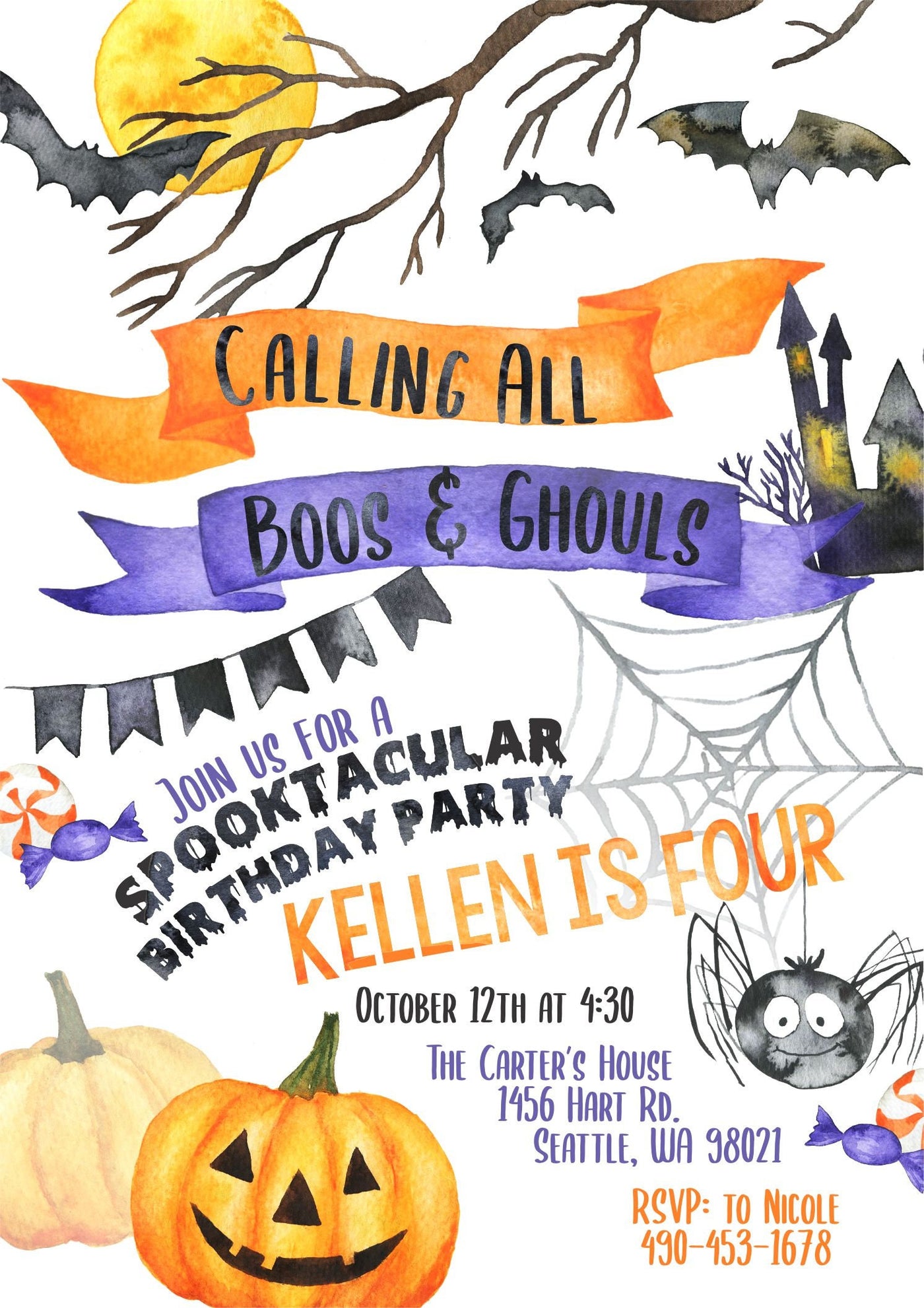 Halloween Party Invite