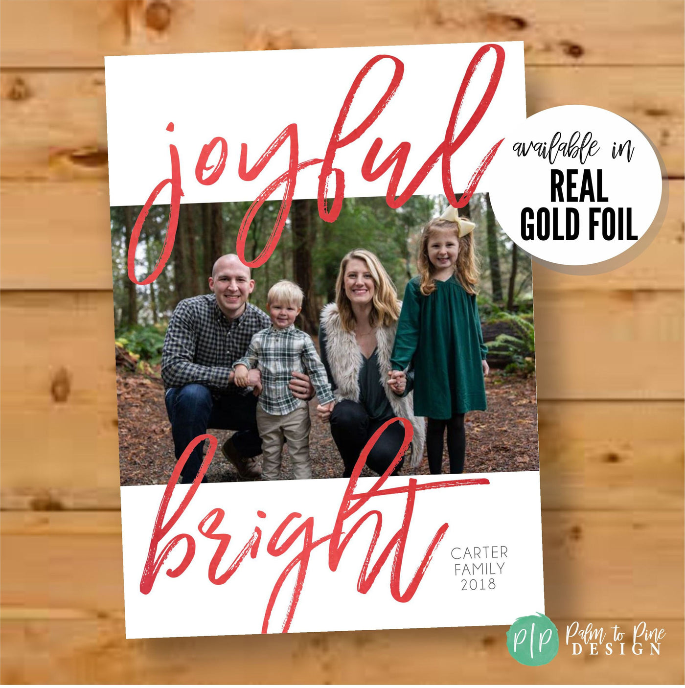 Joyful Photo Card