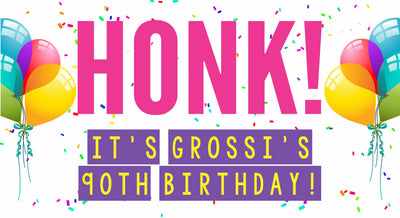 Honk Birthday Banner