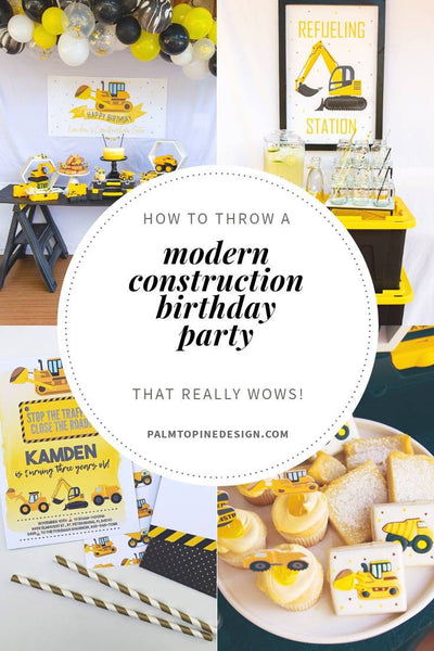 Construction Birthday Invite, Construction Birthday Invitation, Construction Birthday Party, Boy Birthday Invite, Construction Invite boys,