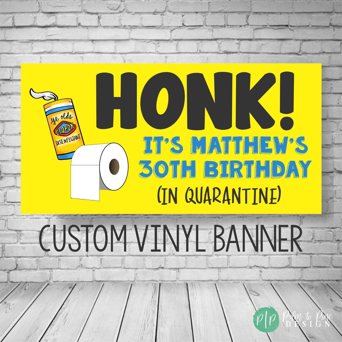 Honk Birthday Banner