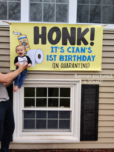 Honk Birthday Banner